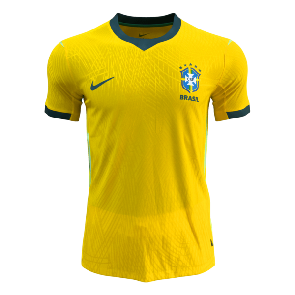 Brasilien Tröja 2026 Hemma Autentisk Gul