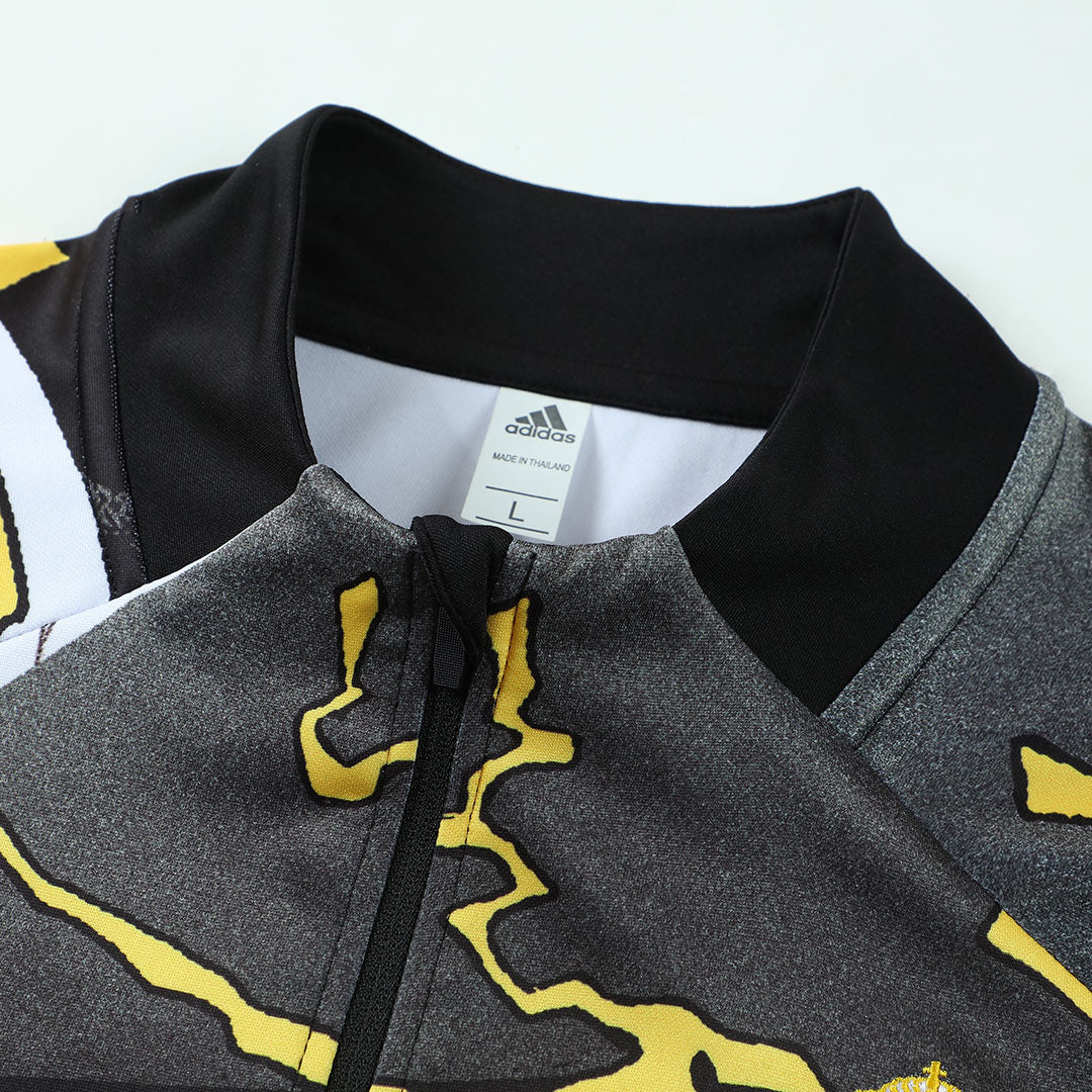 Real Madrid Tröja & Träningsset(Jacka+Byxor) 2025/26 Svart Barn - Bild 4