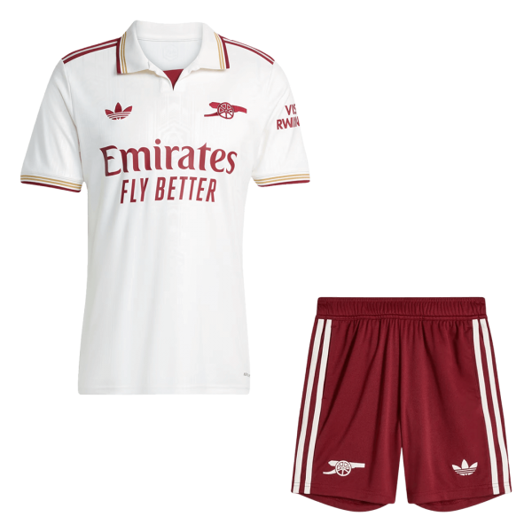 Arsenal Tröja Tredjeställ 2025/26 Vit