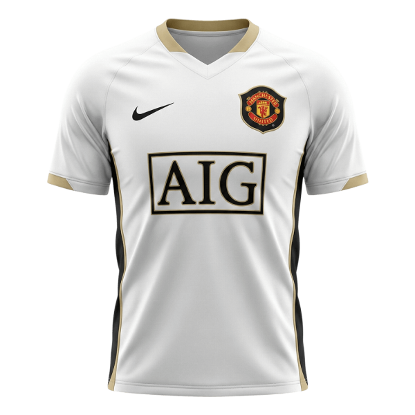 Manchester United Bortatröja 2006/07 Retro
 Vit