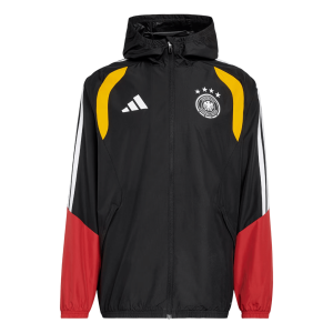 Tyskland Träningsjacka 2026 Röd & Svart