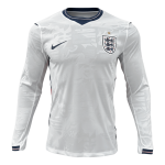 England Tröja 2026 Hemma Långärmad Vit Autentisk
