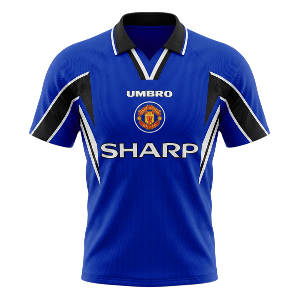 Manchester United Tredjetröja 1996/97 Retro
Blå