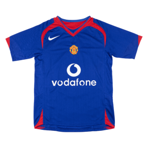 Manchester United Bortatröja 2005/06 Retro
 Blå