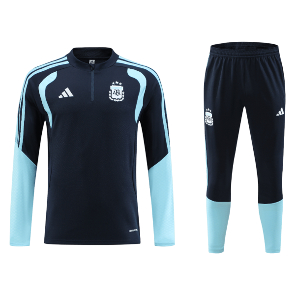 Argentina Tröja & Träningsset(Jacka+Byxor) 2026 Mörkblå Barn