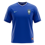 Brasilien Bortatröja 1998 Retro
 Blå