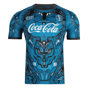 Napoli Tröja 2025/26 Före match Blå
