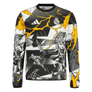 Real Madrid Tröja 2025/26 Långärmad Svart