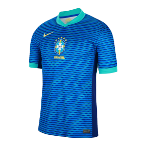 Brasilien Tröja 2024 Borta Blå