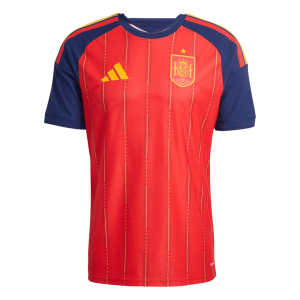 Spanien Tröja 2026 Hemma Autentisk Röd -  World Cup 2026