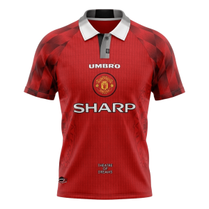 Manchester United Hemmatröja 1996/97 Retro
 Röd