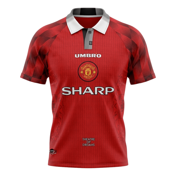Manchester United Hemmatröja 1996/97 Retro
 Röd