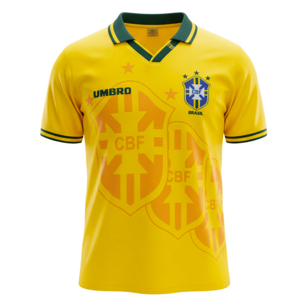 Brasilien Hemmatröja 1994 Retro
 Gul