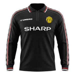 Manchester United Bortatröja 1998 Retro
 Svart