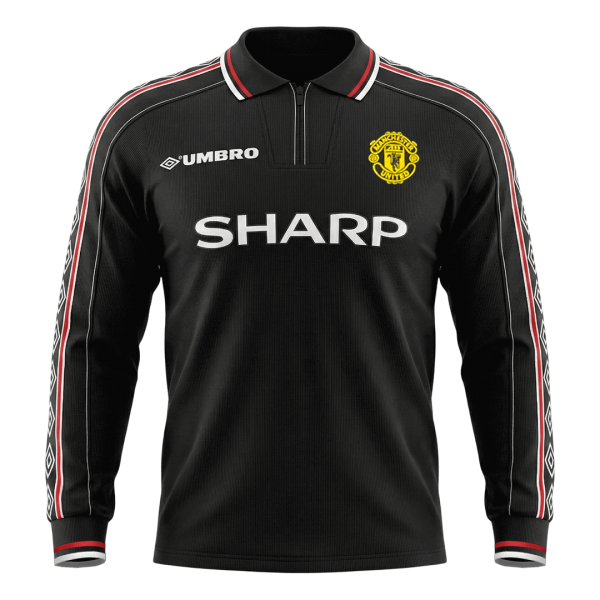 Manchester United Bortatröja 1998 Retro
 Svart