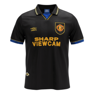 Manchester United Bortatröja 1993/94 Retro
 Svart
