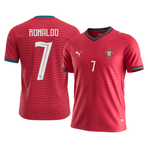 Portugal Tröja RONALDO #7 2026 Hemma Röd
