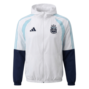 Argentina Träningsjacka 2026 Vit