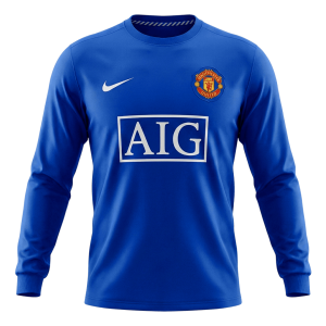 Manchester United Tredjetröja 2008/09 Retro
 Blå