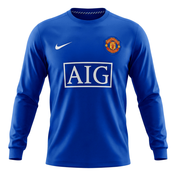 Manchester United Tredjetröja 2008/09 Retro
Blå