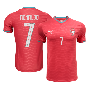 Portugal Tröja RONALDO #7 2026 Hemma Autentisk Röd