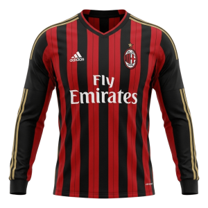 AC Milan Hemmatröja 2013/14 Retro
 Röd & Svart