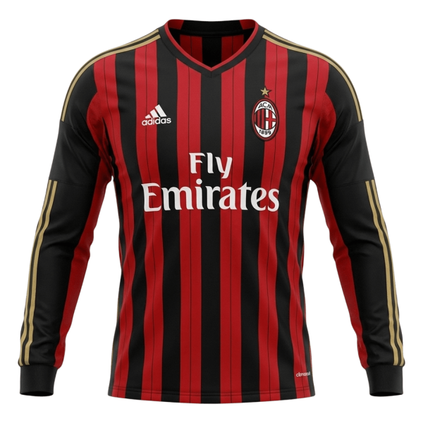 AC Milan Hemmatröja 2013/14 Retro
 Röd & Svart