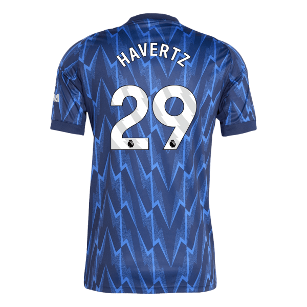 Arsenal Tröja HAVERTZ #29 2025/26 Borta Blå