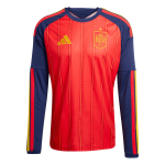 Spain Tröja 2026 Hemma Långärmad Röd