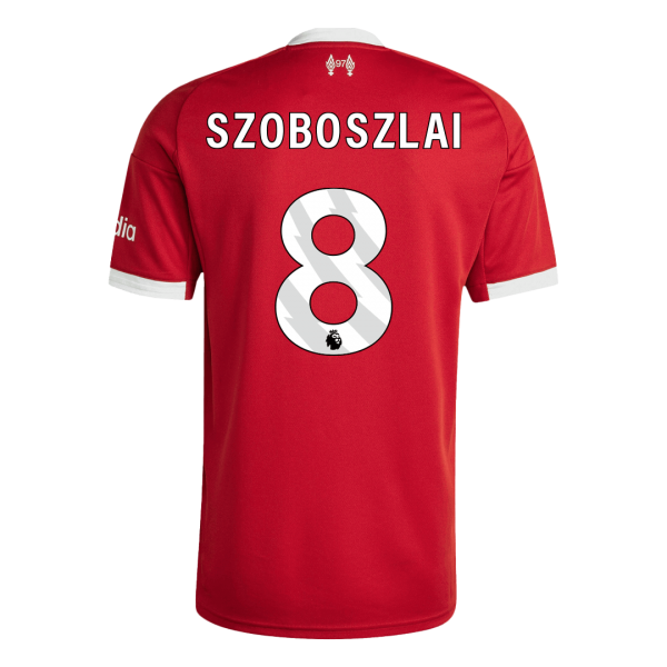 Liverpool Tröja SZOBOSZLAI #8 2025/26 Hemma Röd
