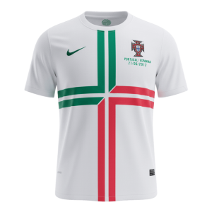 Portugal Bortatröja 2012 Retro
 Vit