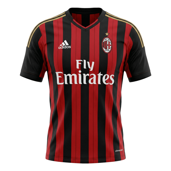 AC Milan Hemmatröja 2013/14 Retro
 Röd & Svart