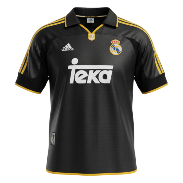 Real Madrid Bortatröja 1999/01 Retro
 Svart
